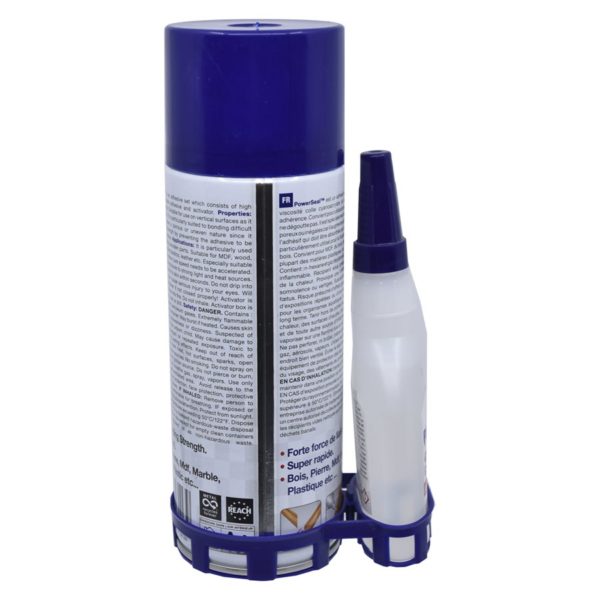 CYANOACRYLATE ADHESIVE COMBO 100G ADH / 400ML ACTIVATOR - Image 2
