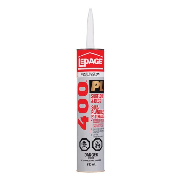 SUBFLOOR ADHESIVE PL400 HD 295ML LEPAGE 1421917