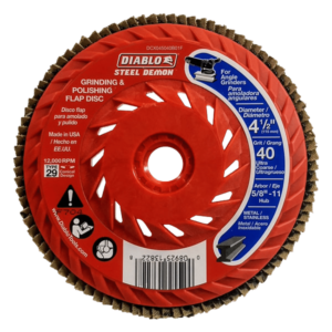 4-1/2 in. Flap Disc 40 Grit - with Speed Hub