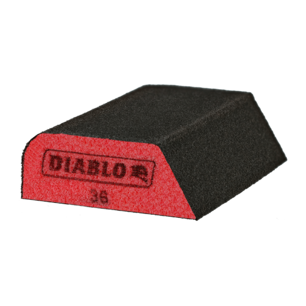 Dual-Edge 36-Grit Sanding Sponge