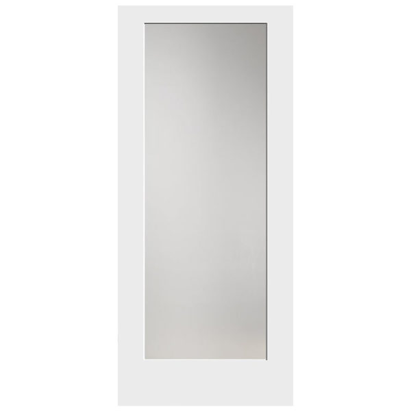 1 PANEL SHAKER DOORS DIFFUSED GLASS 80" TALL - Image 3